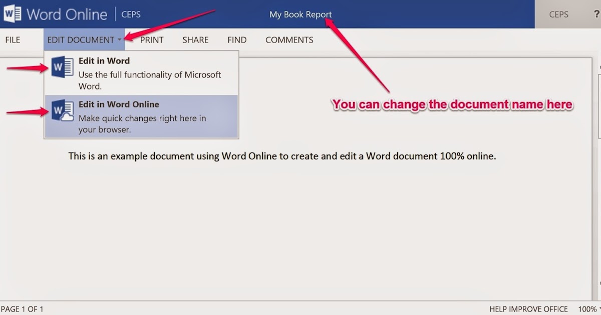 microsoft office word online