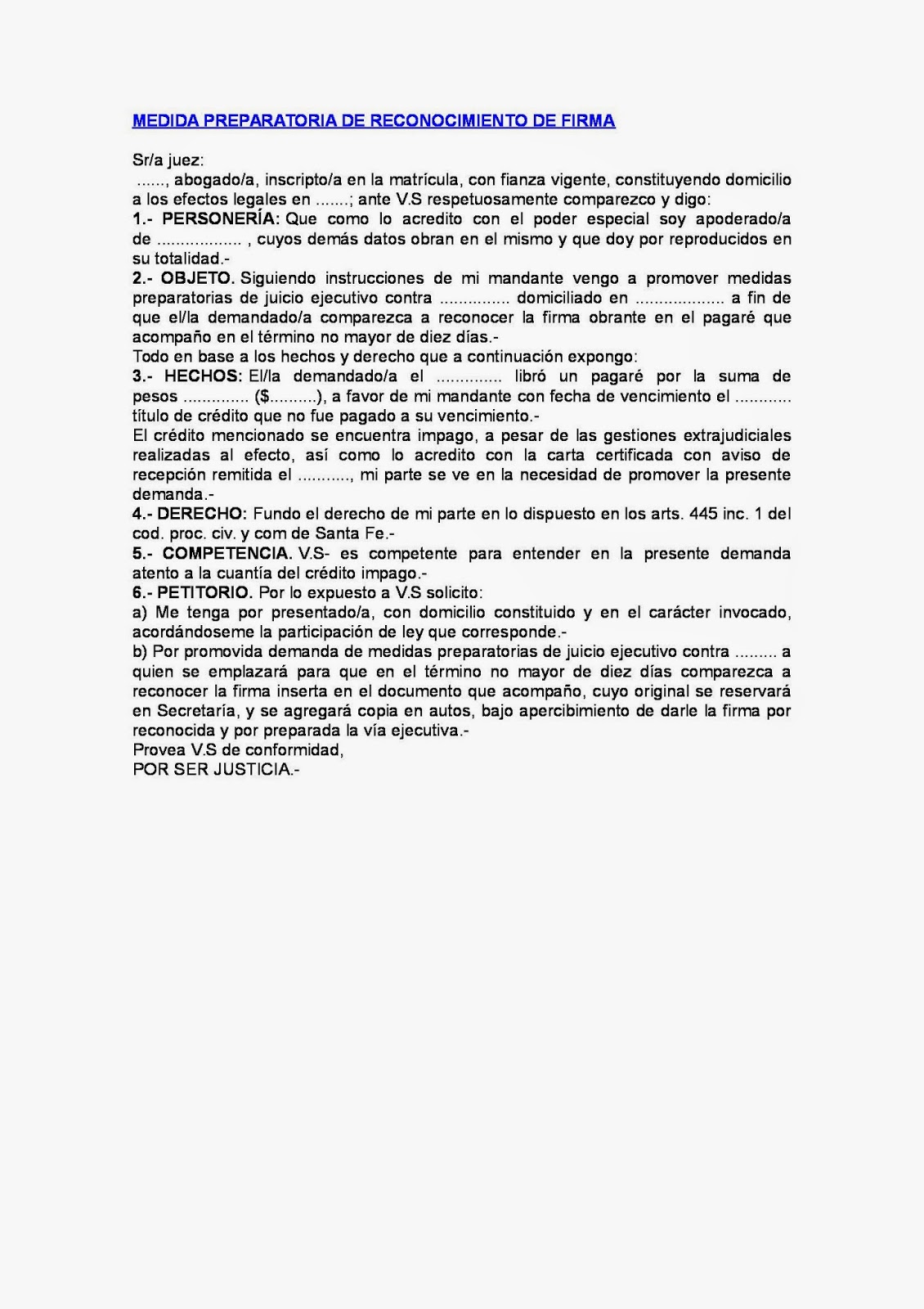formato de reconocimiento