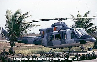 Fuerzas Armadas de Colombia Bell+412+colombiano_5