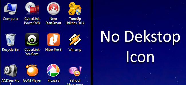 Cara Mudah Menyembunyikan Shortcut dan Icon di Dekstop Cara Mudah Menyembunyikan Shortcut dan Icon di Dekstop
