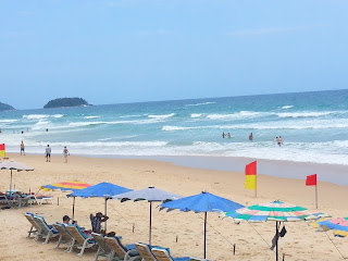 Karon Beach - Phuket in mid July Karon Beach - Phuket in mid July