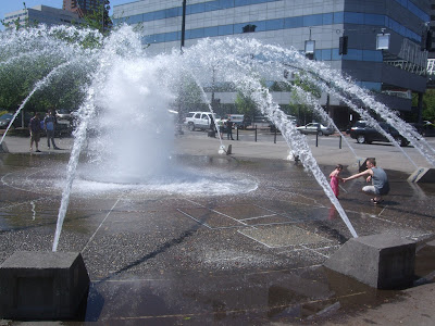 Portland Salmon Street Fountain