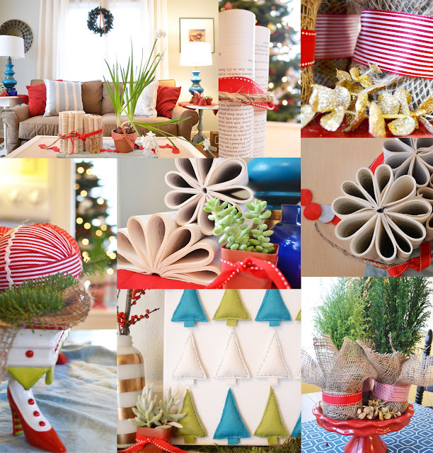 Christmas tree decorations ribbon trees 2021 decorated cheer flocked themes decor choose a home in the making: holiday decorations!