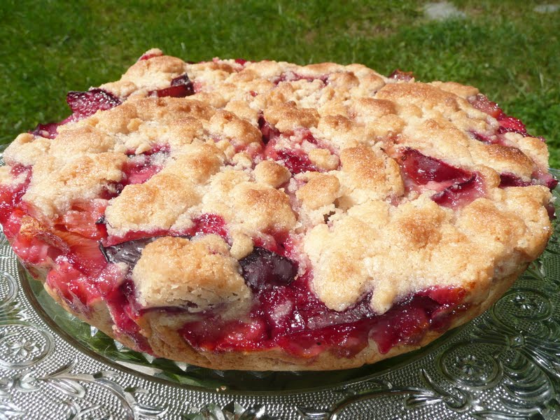 Everyday Dutch Oven German Plum Cake