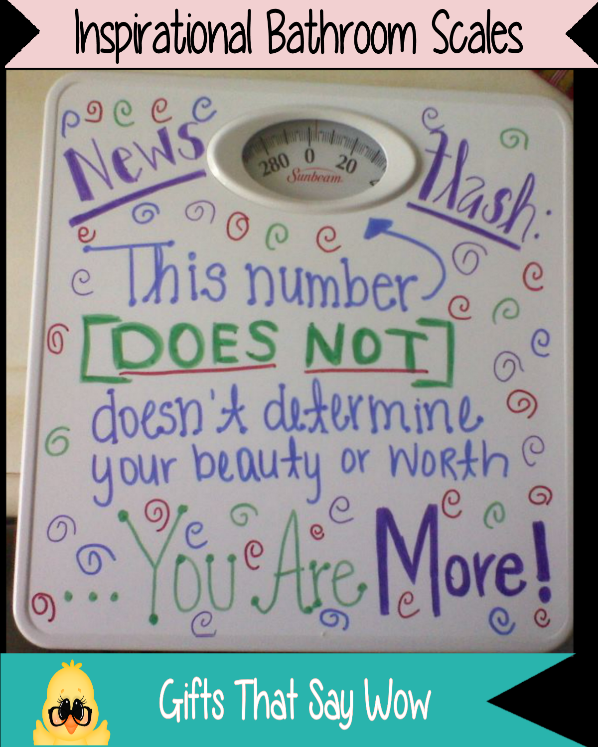 GIFTS THAT SAY WOW Fun Crafts and Gift Ideas Motivational Bathroom