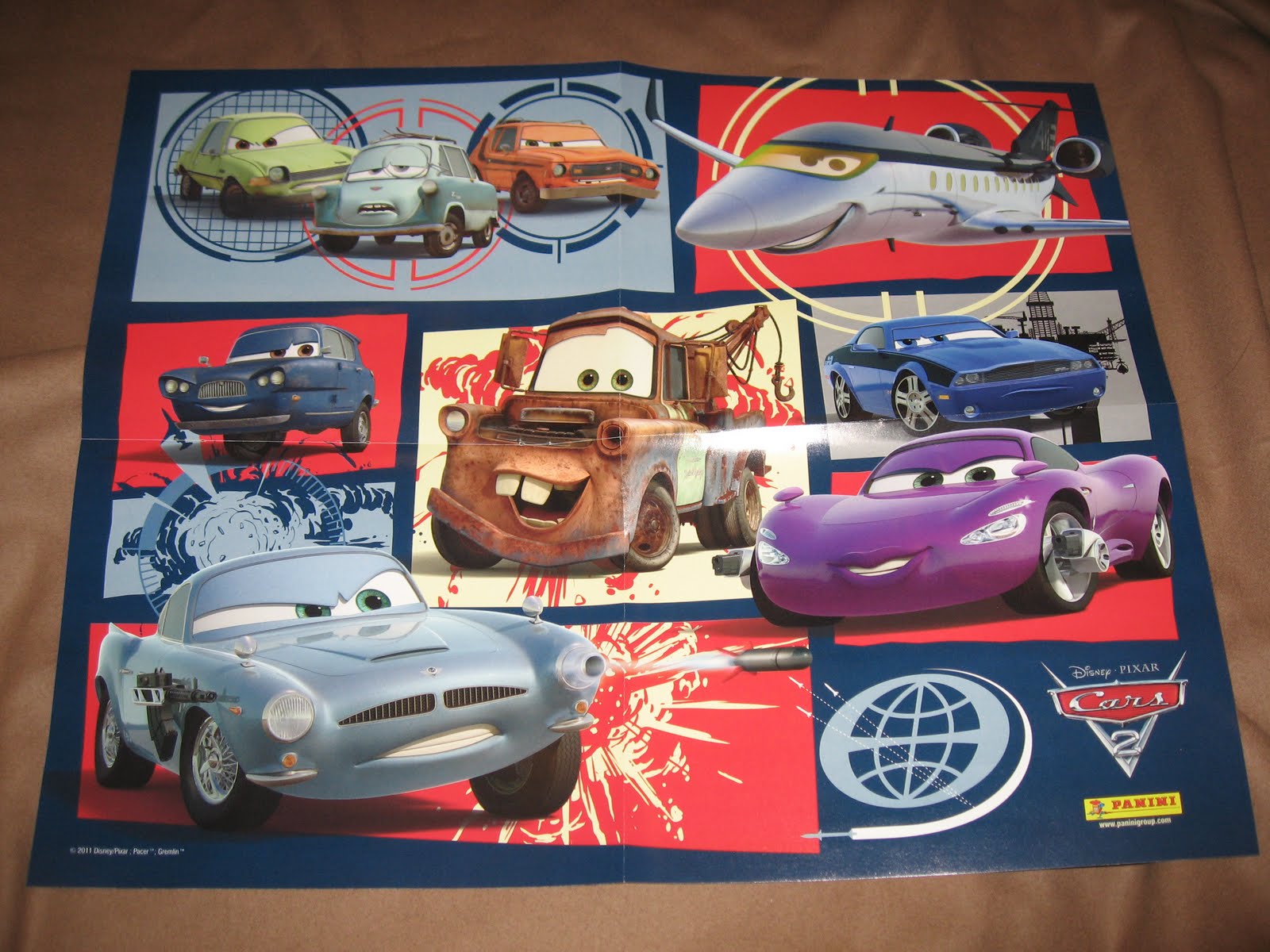 All About Cards Fun with Pixar and Cars 2 as we peel into stickers