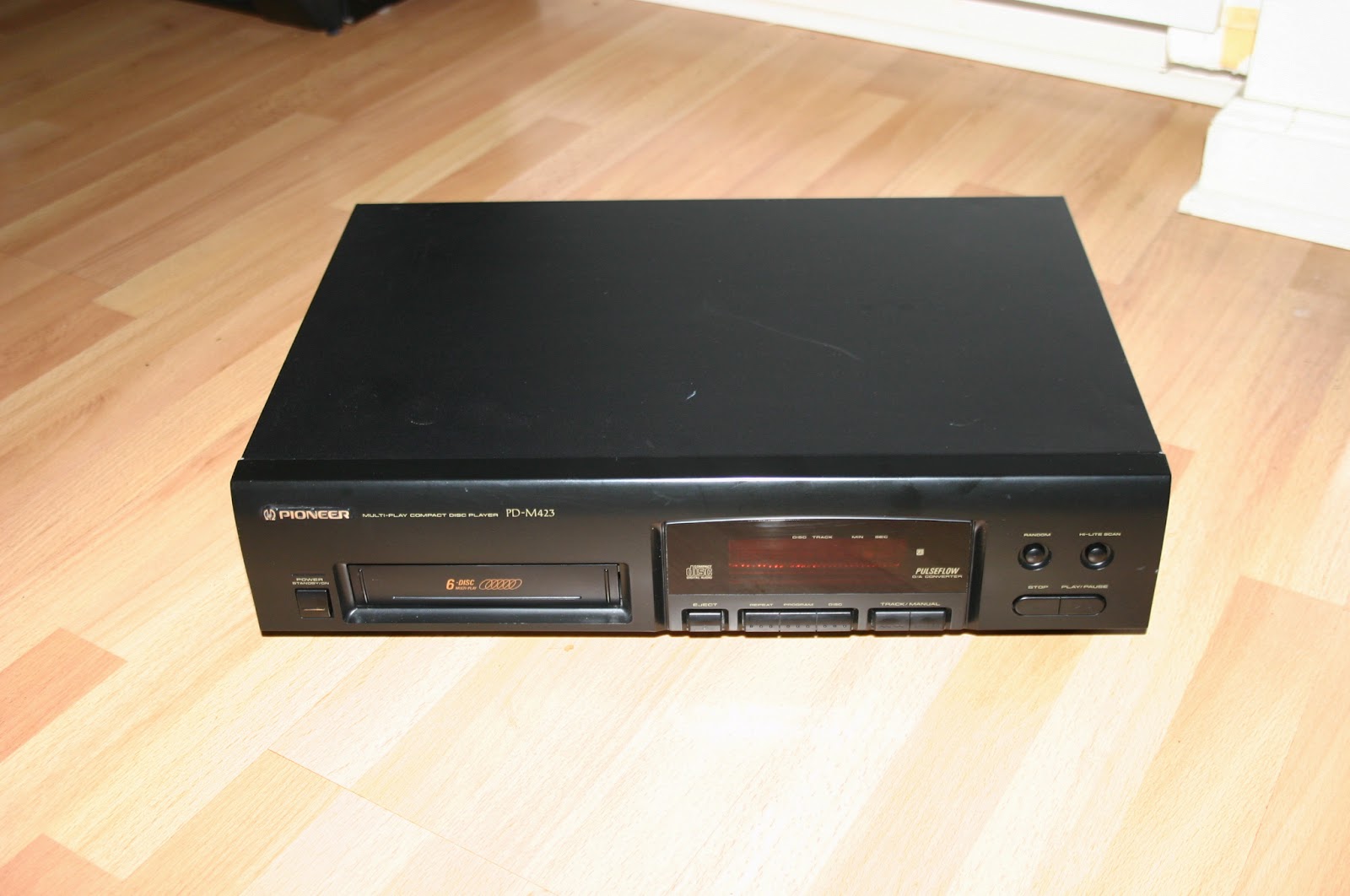 Electronics Repaired PIONEER PD M423 MultiPlay Disc Player skips and gets hung up in certain