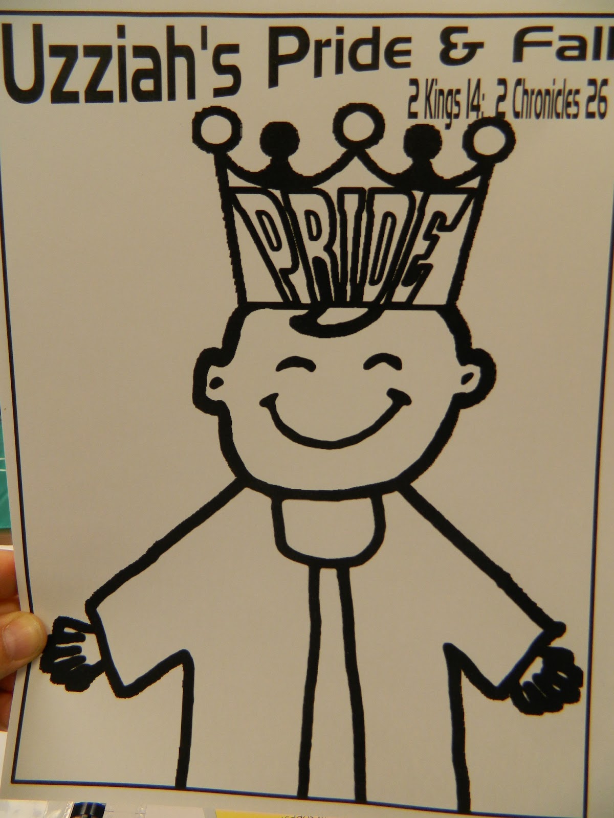 Hands On Bible Teacher: KING UZZIAH'S PRIDE PROBLEM