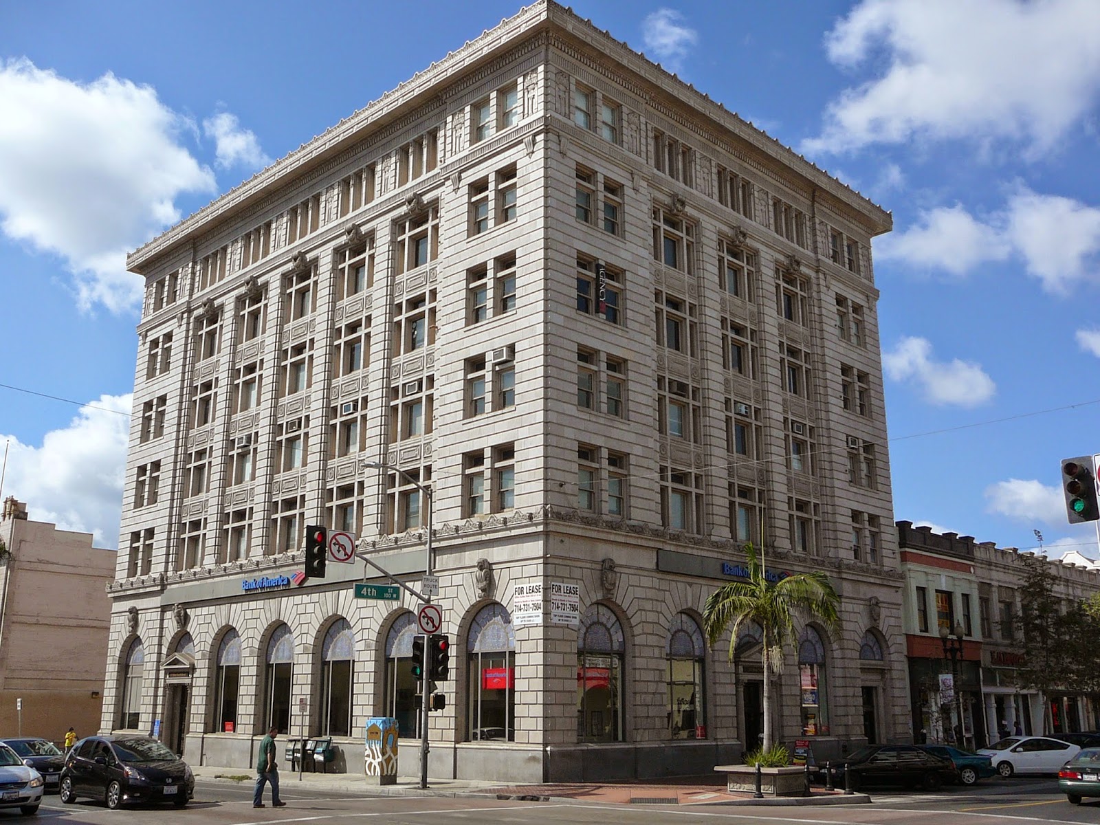 Orange County Structure Downtown Santa Ana Fourth Street Historic Area