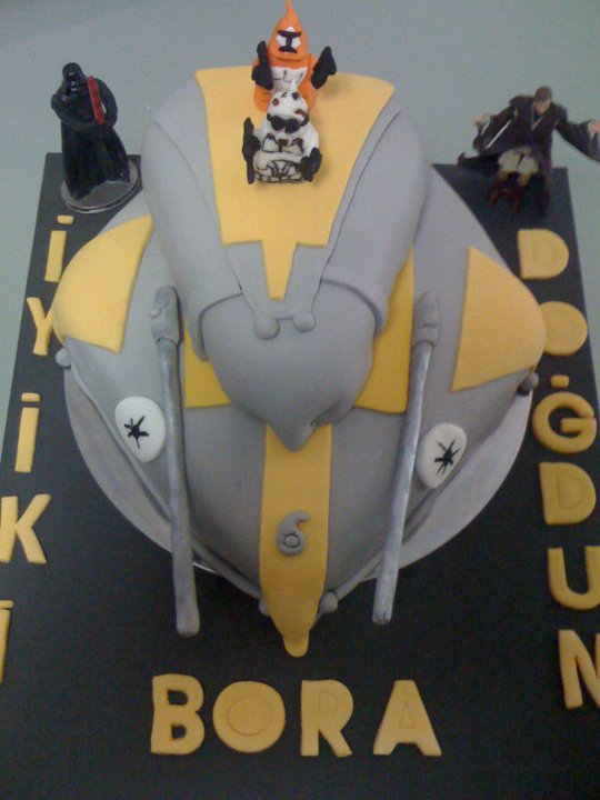 Le Bakery Butik Pasta Star Wars Gemi Pasta