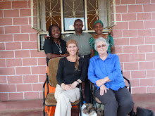 JUAf Management Team (back row: Asha, Abdule,Asia; front row: Judi and mom as guest)