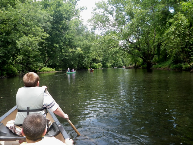 Clinton County Snapshots: Boaters On Bald Eagle Creek