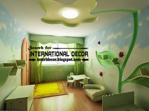 Modern kids room ceiling designs and drywall, plasterboard ceiling for kids Modern kids room ceiling designs and drywall, plasterboard ceiling for kids