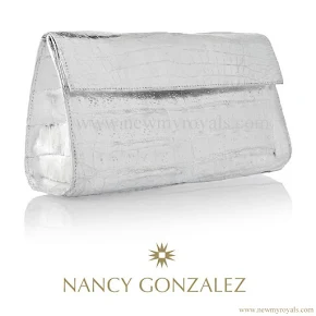 Princess Victoria Style NANCY GONZALES Metallic Clutch