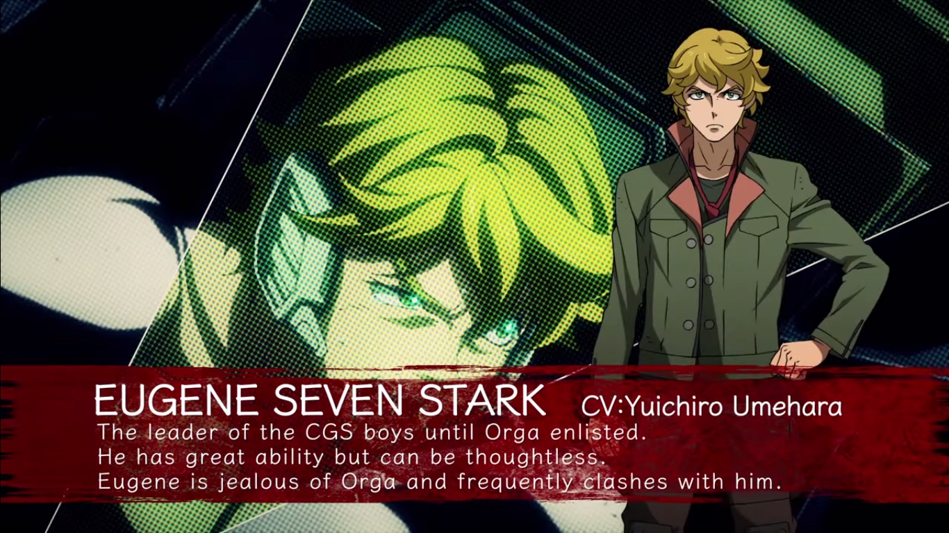 GUNDAM GUY Gundam IronBlooded Orphans [GTekketsu] Character Info