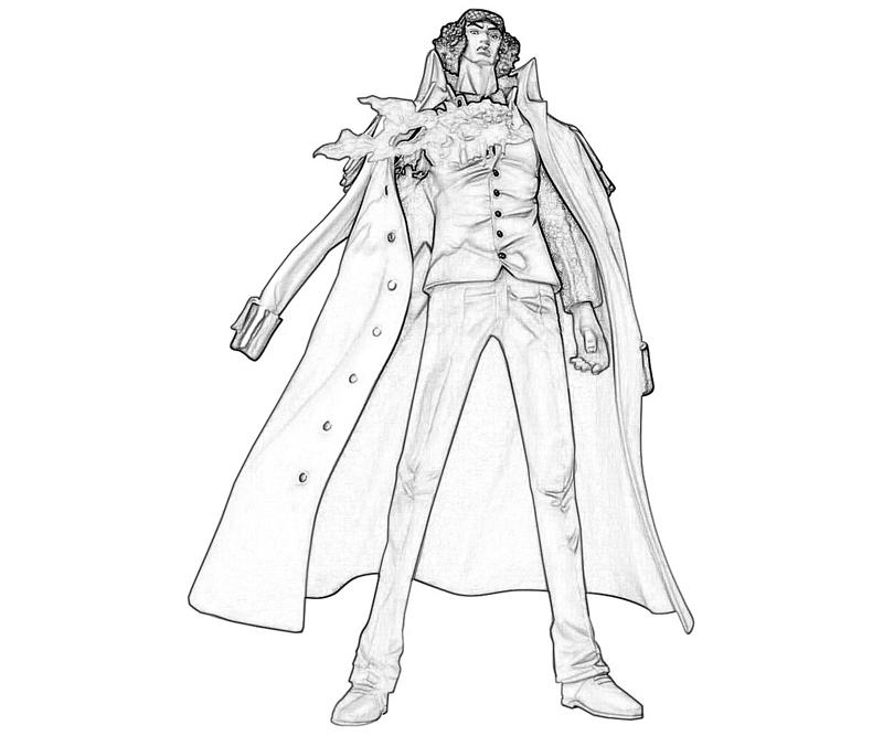 One Piece Aokiji Power Coloring Pages one-piece-aokiji-power-coloring-pages