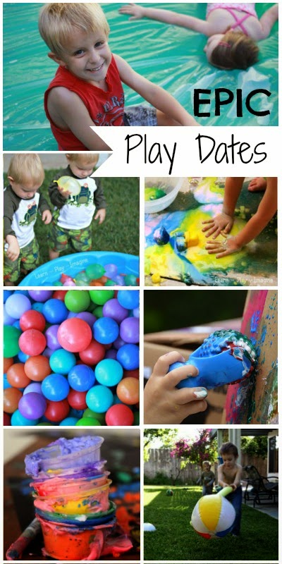 Homemade Rainbow Play Dough - Play Group Party - Meri Cherry