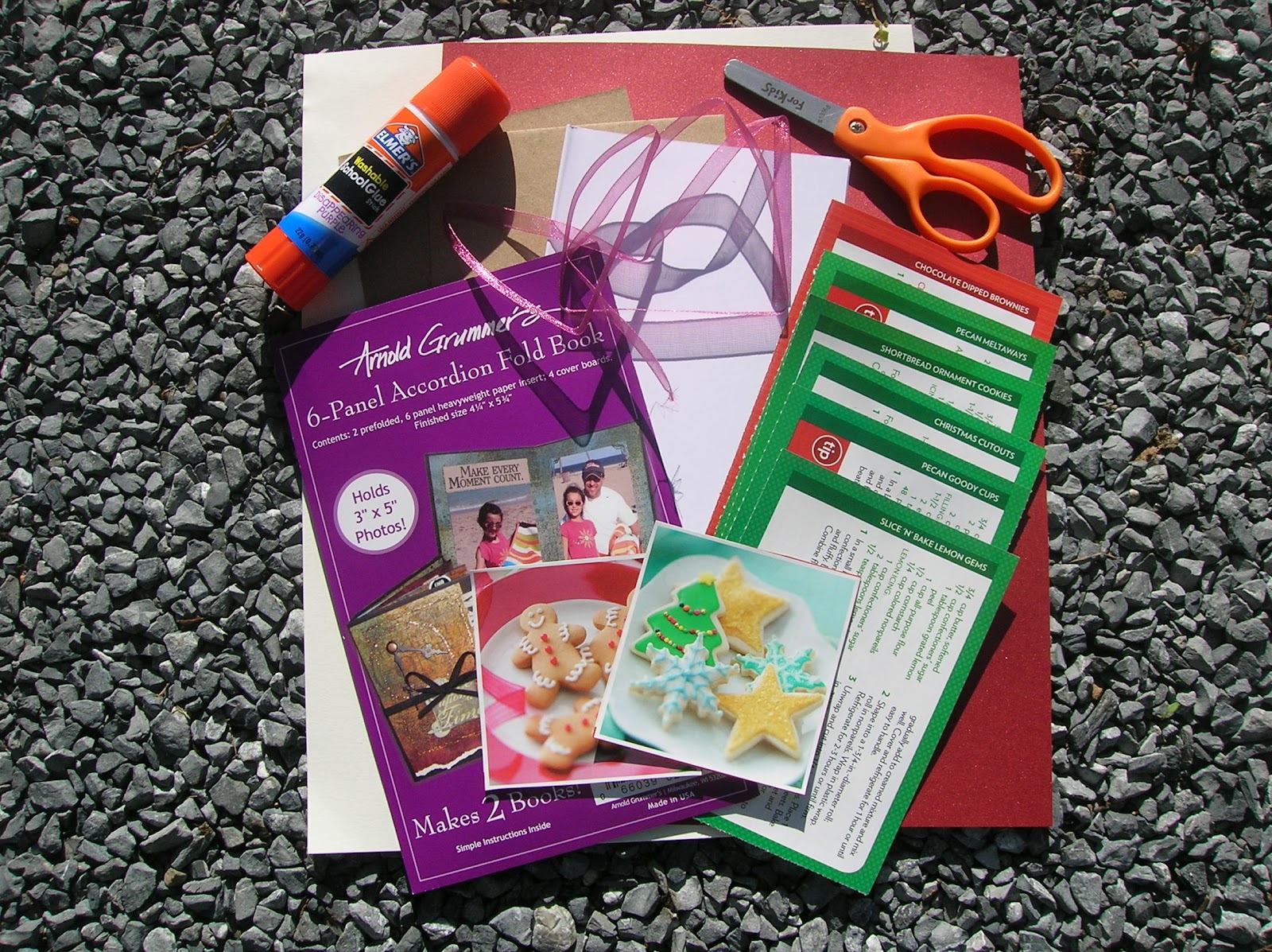 My Creative Mommy Cookie Exchange Accordion Book