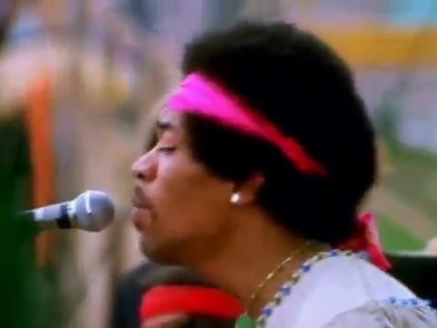 Jimi Hendrix live at Woodstock - Fire - 1969 HD