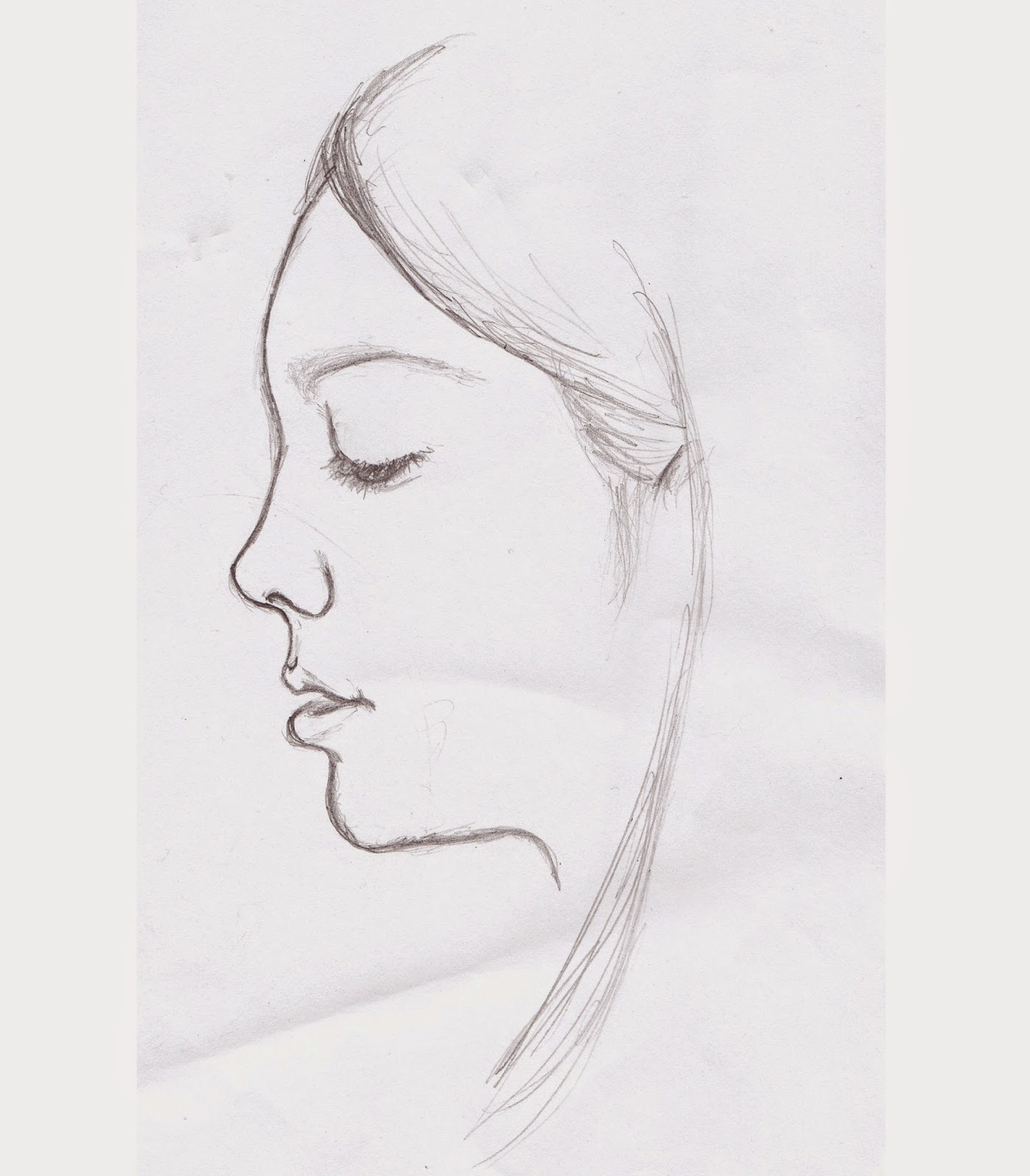 Isabella Profile Sketch