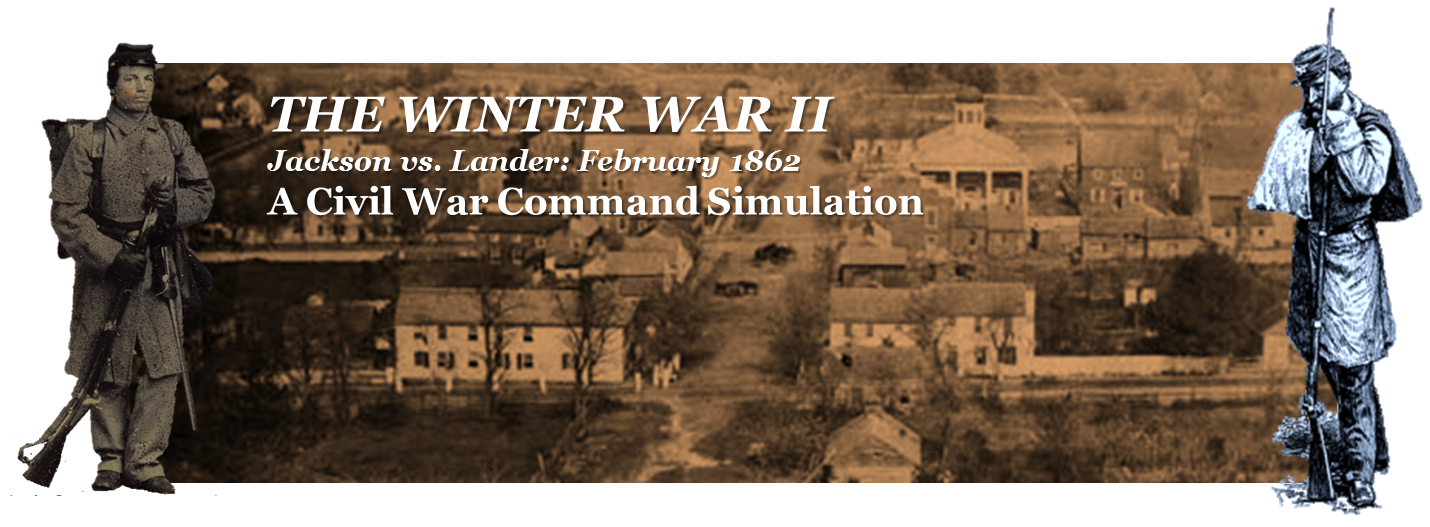 THE WINTER WAR (January 1862) Command Simulation