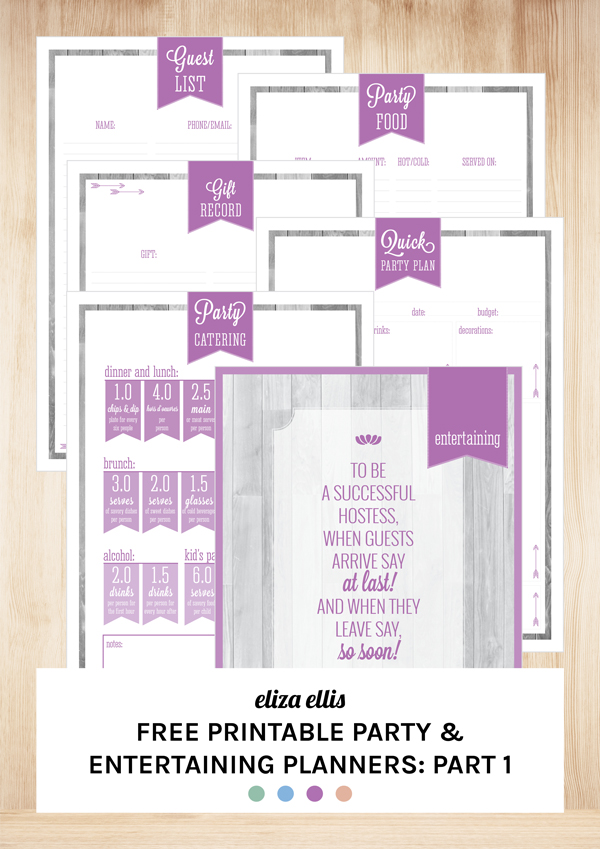 guest list printable