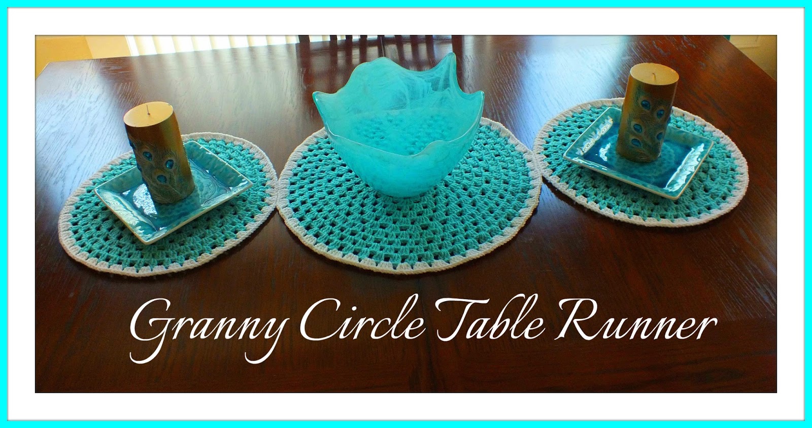 Connie's Spot© Crocheting, Crafting, Creating! Granny Circle Table