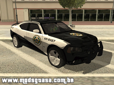 Dodge Charger Políca do Rio - Velozes e Furiosos 5 para GTA San Andreas