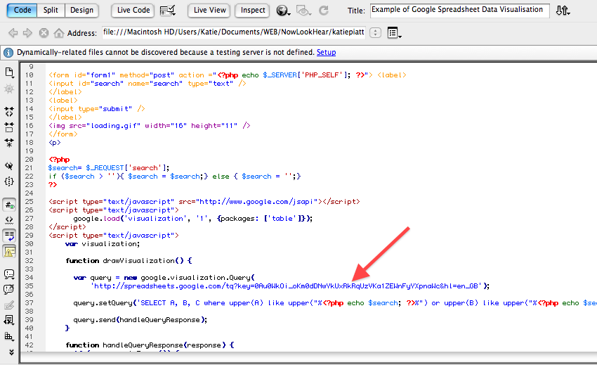 make a searchable online database or i love google spreadsheets how to make a google form public