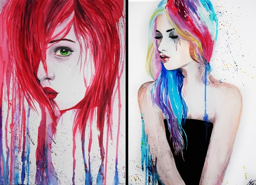 00-Andrea-Wéber-aka-Mandy-Candy-Paintings-A-Mirror-to-the-Artist-s-Emotions-www-designstack-co