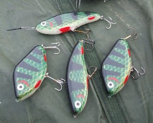 for self painting Pike perch zander Jerkbait lures 