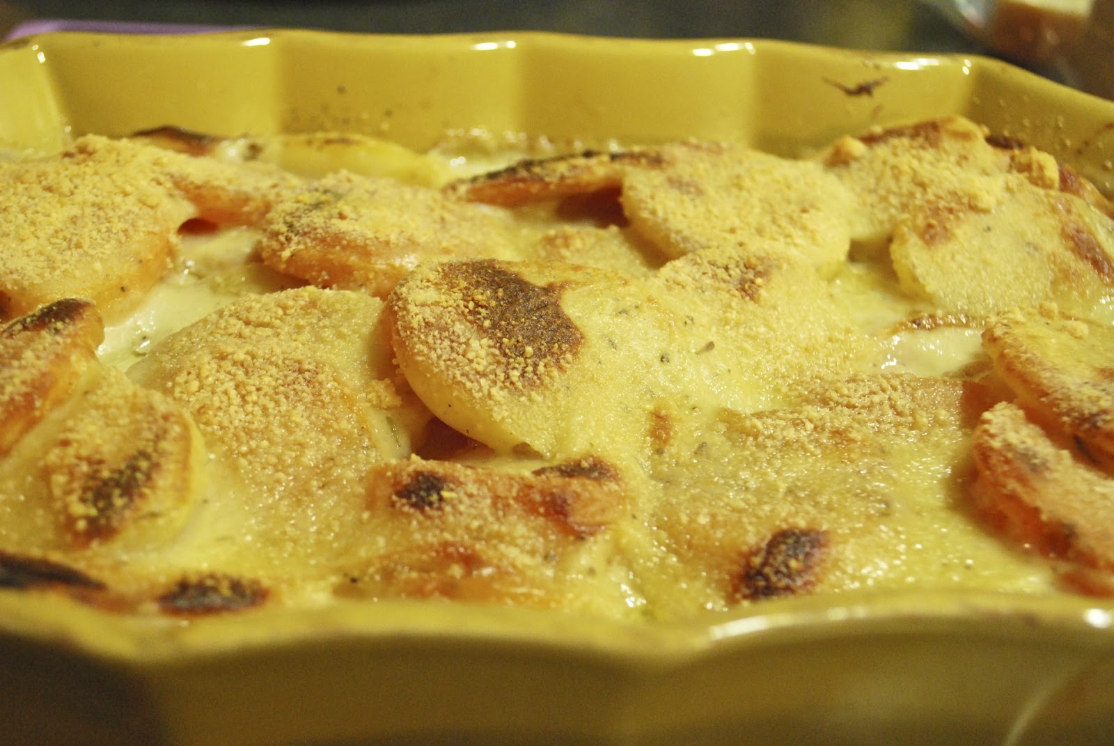 "Pointless" Meals TwoPotato Gratin