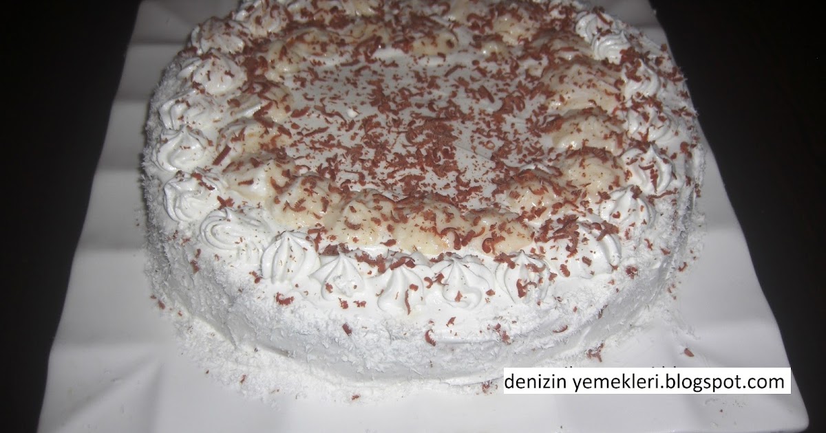 denizinyemekleri Muzlu Yaş Pasta