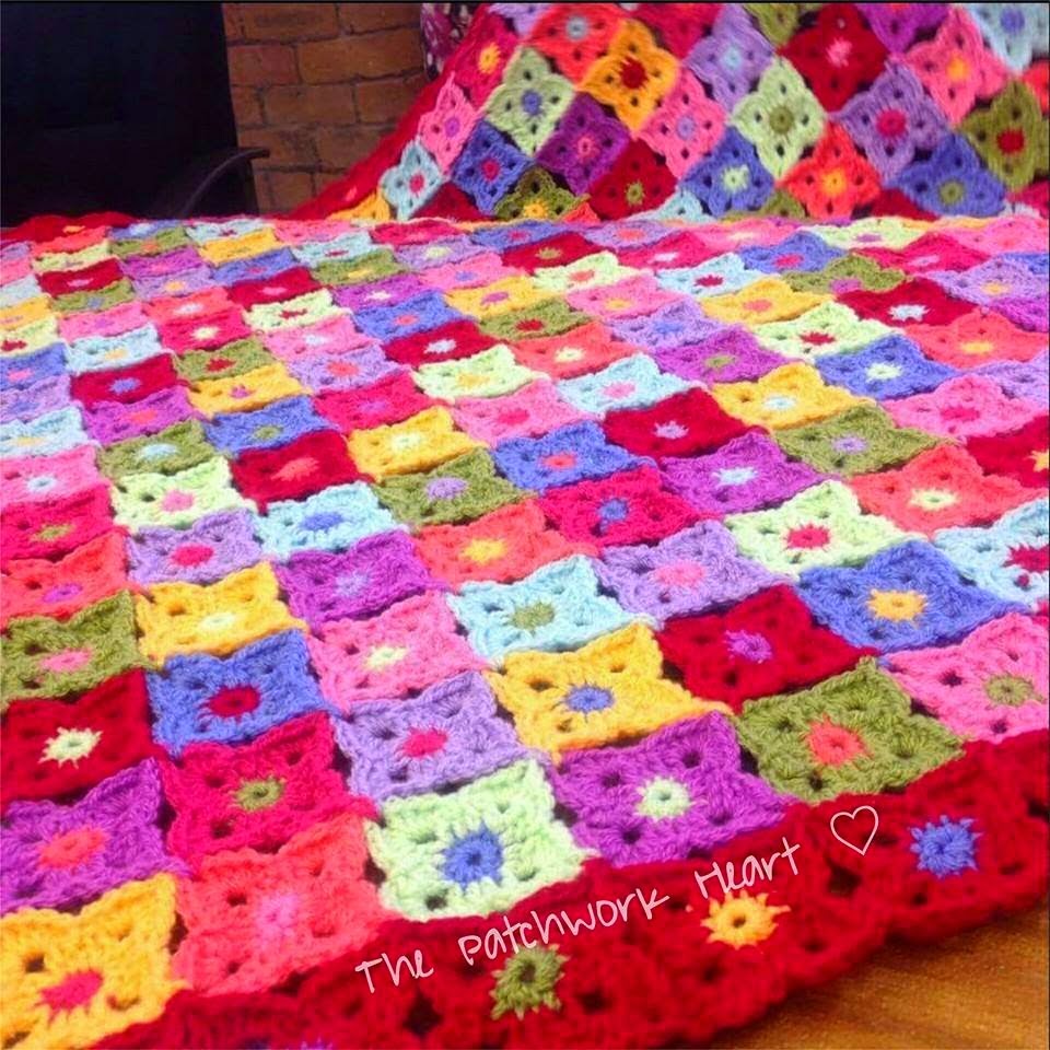 The Patchwork Heart The Beginners Blanket