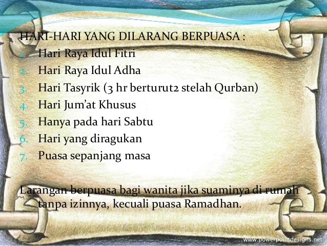 Blog Ilmiah Rukun Islam Puasa