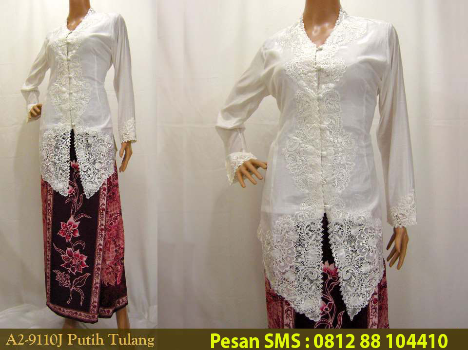 harga kebaya pernikahan lengan panjang