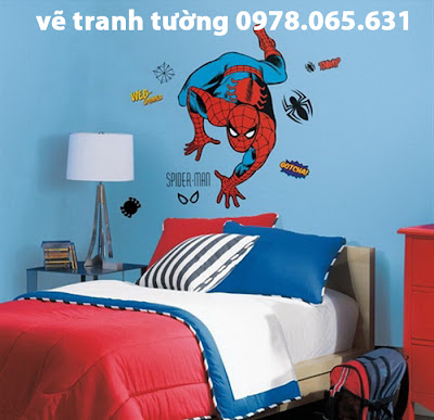 vẽ tranh tường phòng bé vẽ tranh tường,vẽ tranh tường cho bé