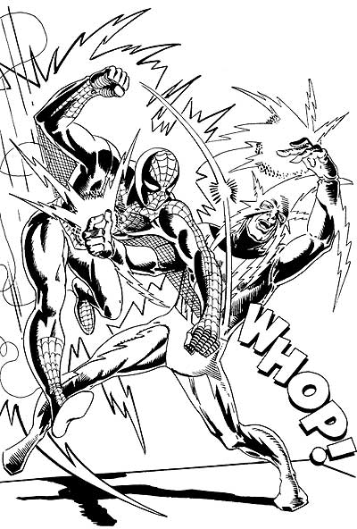 Spider-Man Vs Electro (Comic Pic) Spider-Man Vs Electro (Comic Pic)