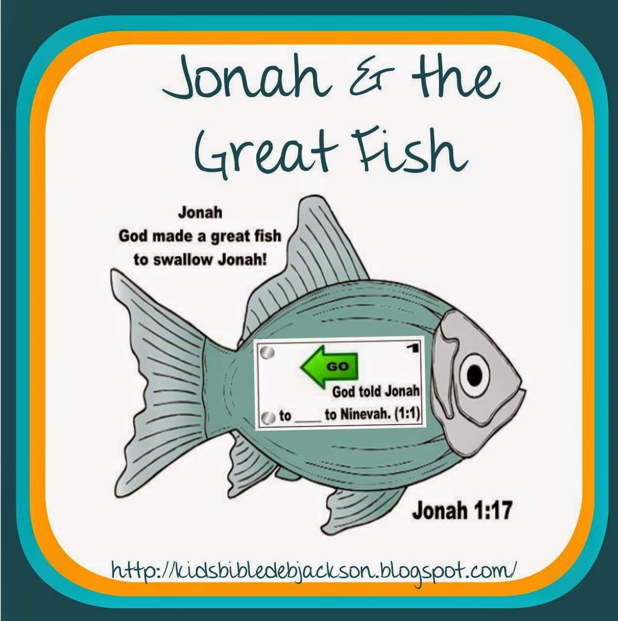 Bible Fun For Kids Jonah