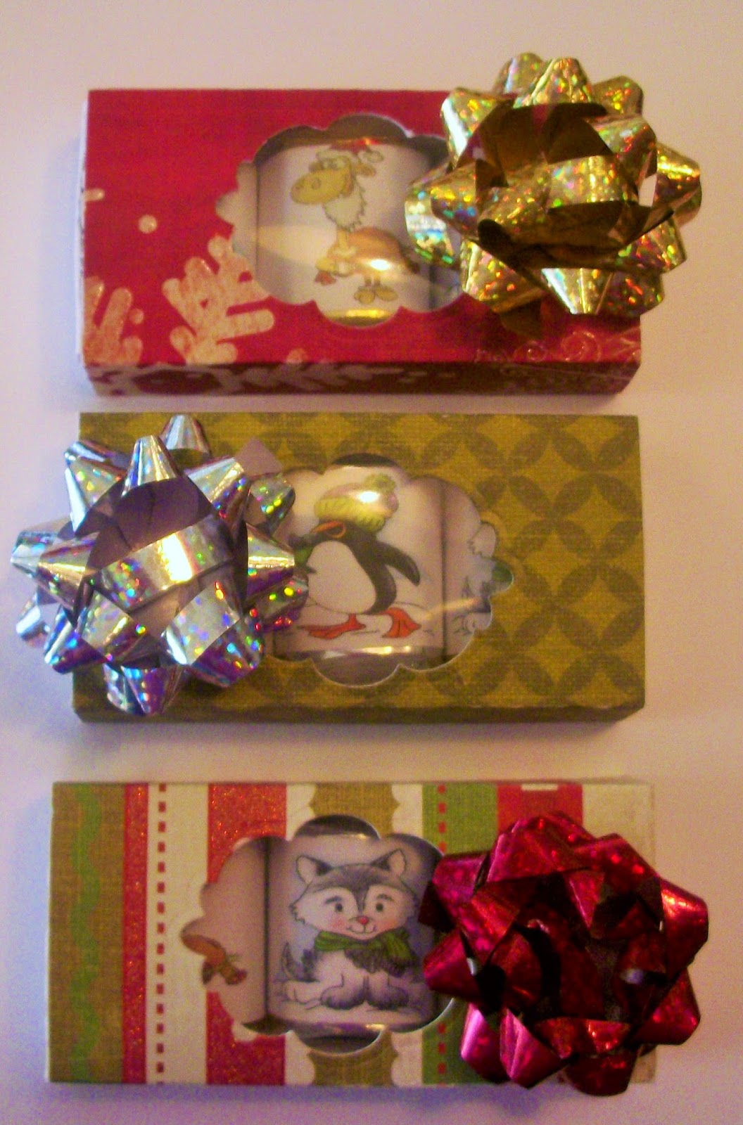 For the Love of Cardmaking: Christmas Nugget Boxes- Oh My!
