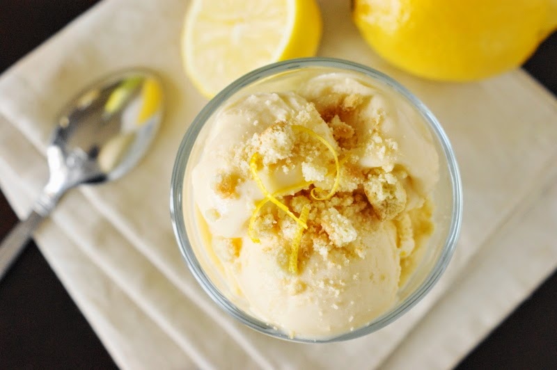 3Ingredient Limoncello Lemon Ice Cream The Kitchen is My Playground