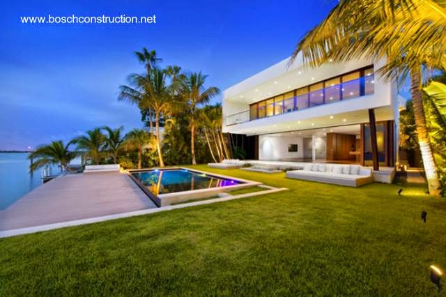 Eddie Irvine Residence - Constructor Luis Bosch Casa residencial contemporánea de lujo en Palm Springs Florida