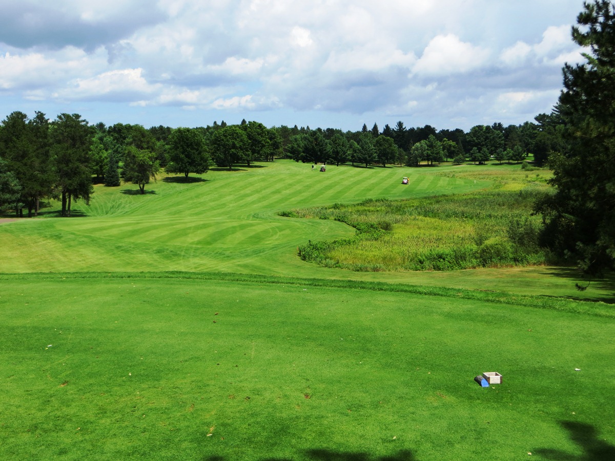 Kristazio on Golf Golfing Spooner Golf Club