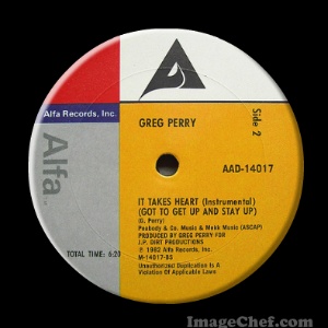 GREG PERRY - It Takes Heart . Instru...