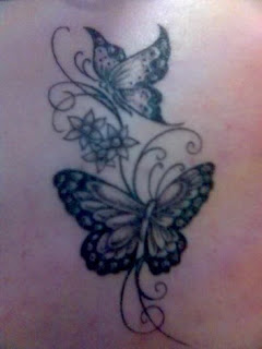 Butterfly Flower Tattoo Meaning-696(11) Butterfly Flower Tattoo Meaning