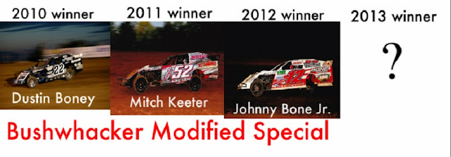 Nevada Speedway: Bushwhaker Special $1,000 to win USRA Modified Shootout! 6-8-13