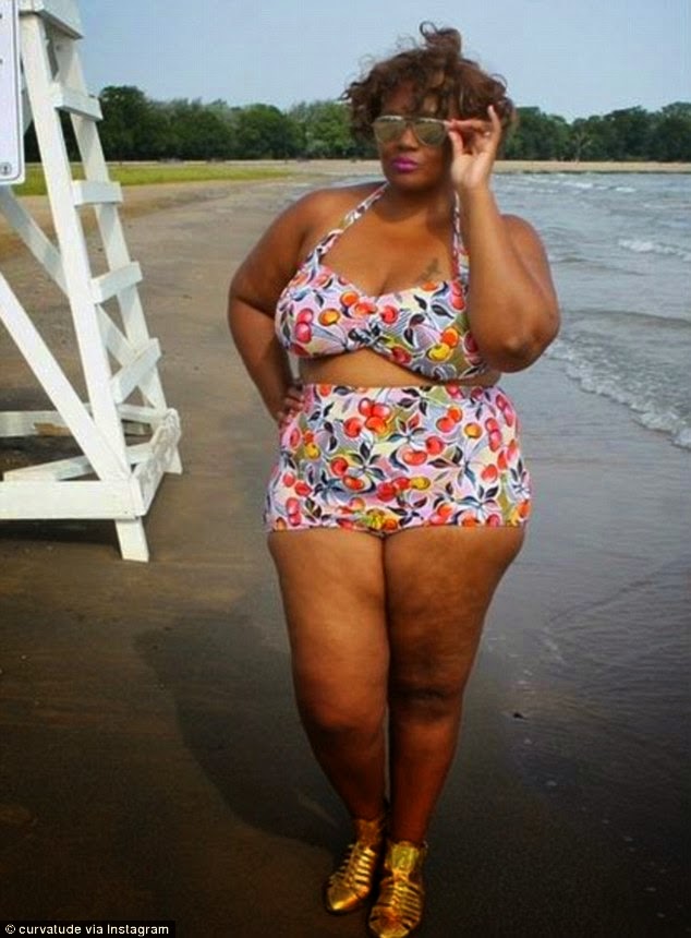 Fatkini Plussized Women Post Instagram Pictures Wearing Bikinis To Show Body Love