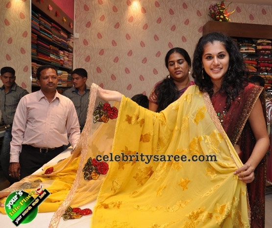 Tapsi Showing Party Wear Saris