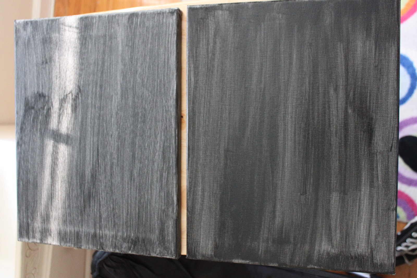 A Little Crafter Told Me Canvas Chalkboard