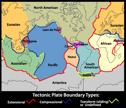 Tectonic Plates Rubbing